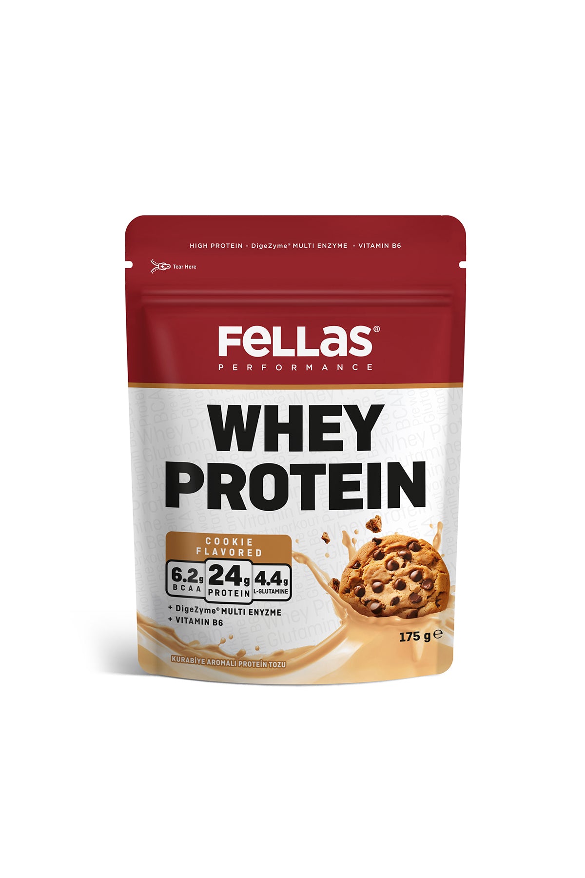 Fellas Performance Kurabiye Aromalı Whey Protein 175g – Fellas