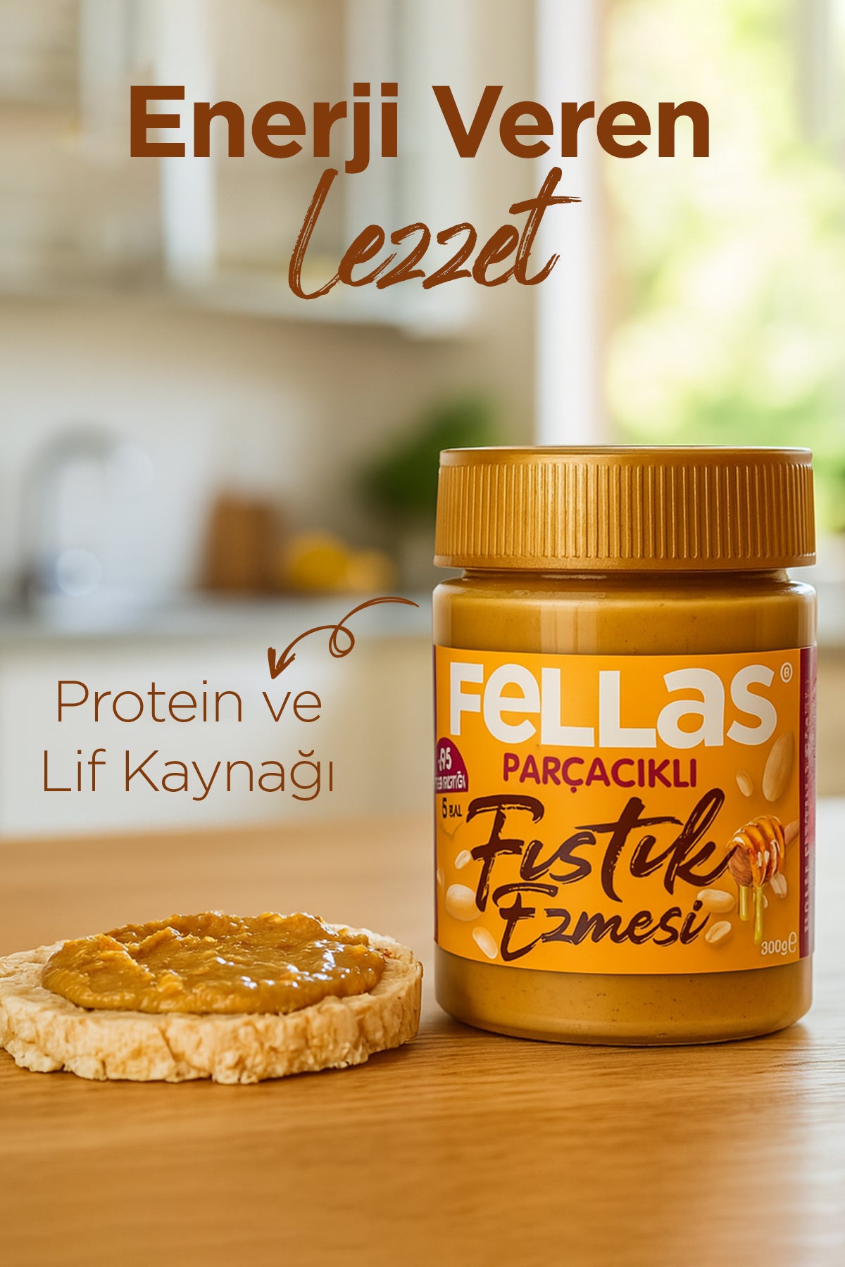 Ballı Fıstık Ezmesi (300 g)