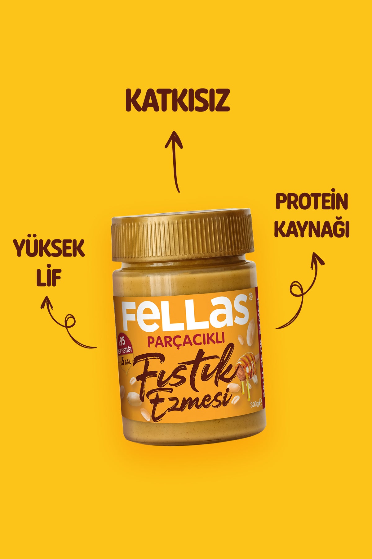 Kakaolu Fındık Kreması (315 g) + Fıstık Ezmesi - %100 (300 g) +