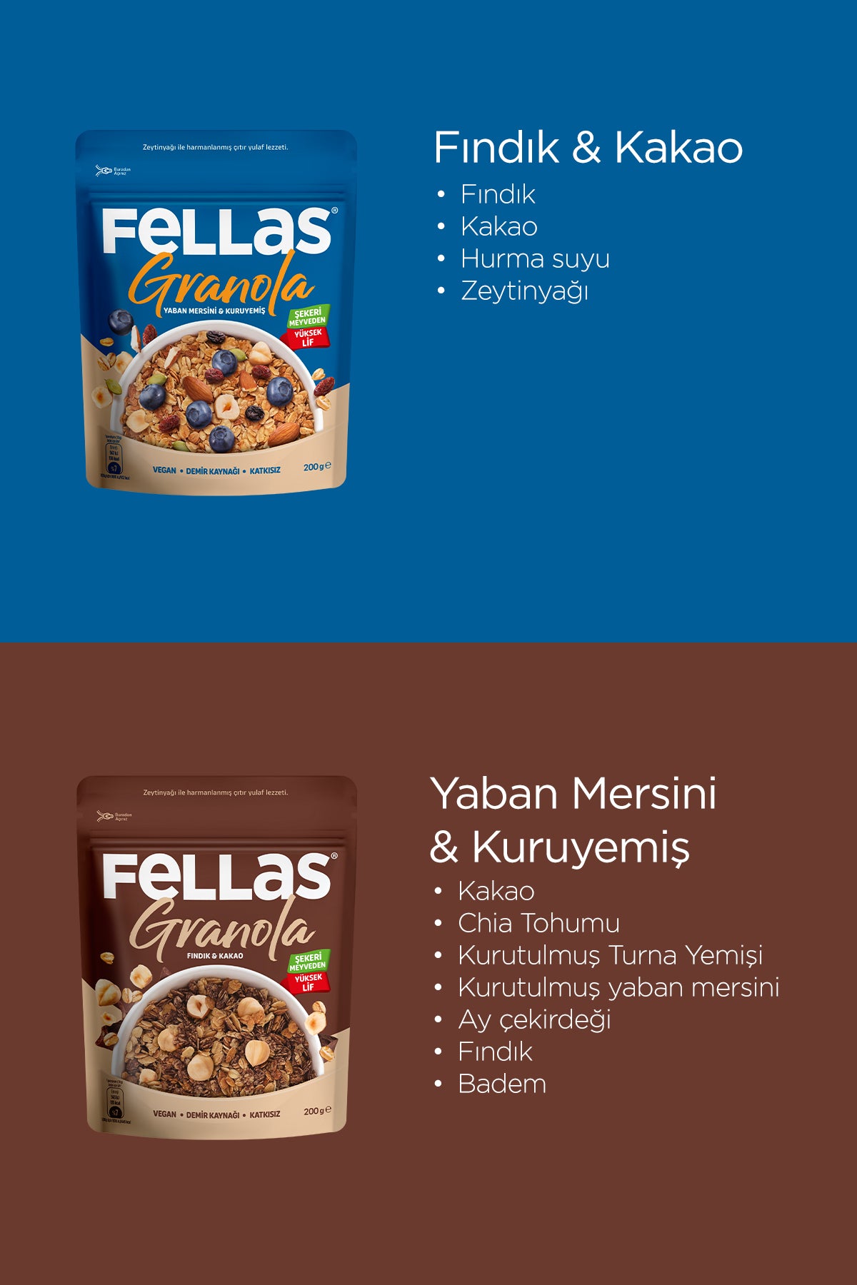 Granola 5'li Süper Paket