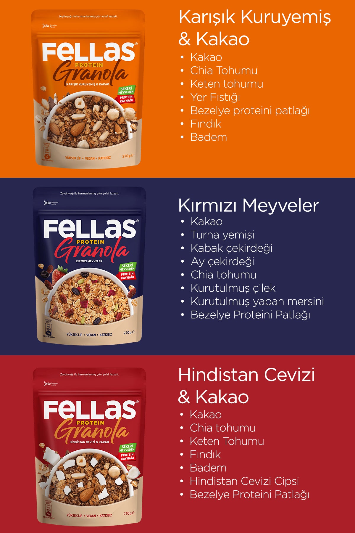 Granola 6'lı Süper Paket
