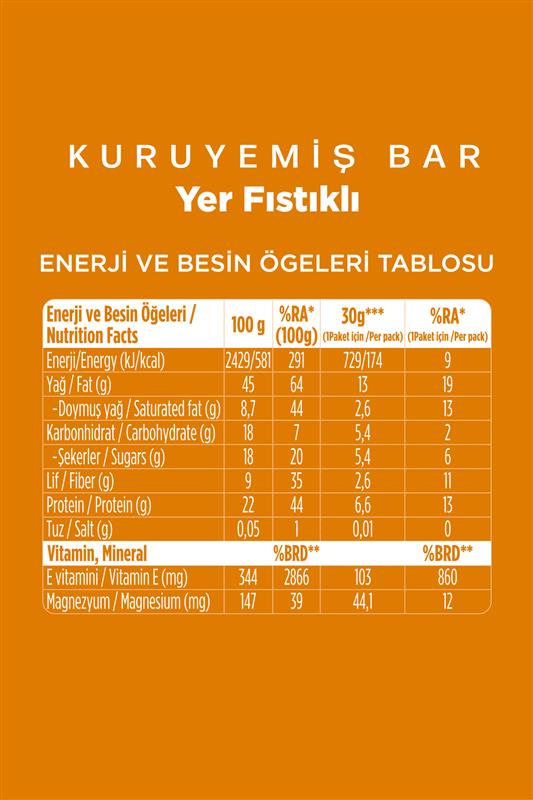 Kuruyemiş Bar 6'lı Deneme Paketi