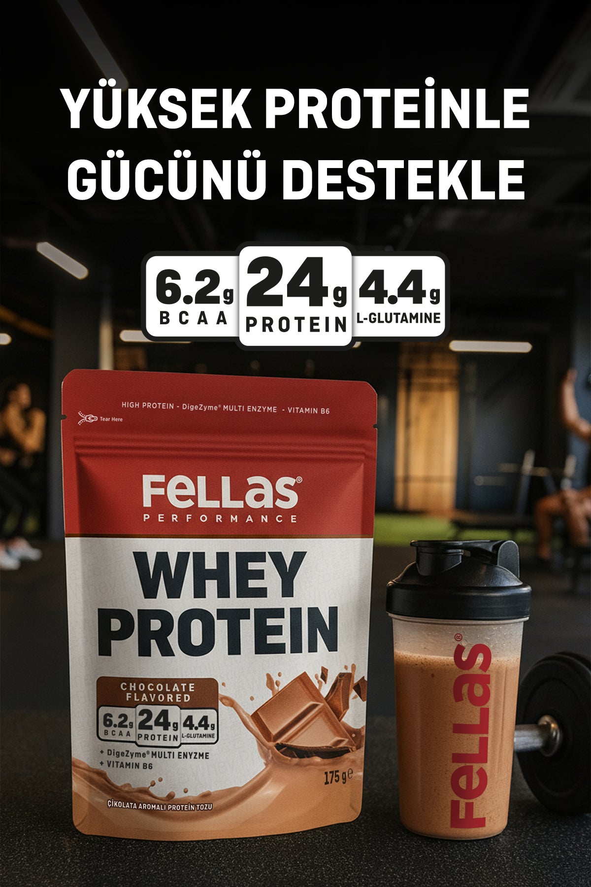 Whey Protein Tozu 2'li Deneme Paketi (175g x 2)
