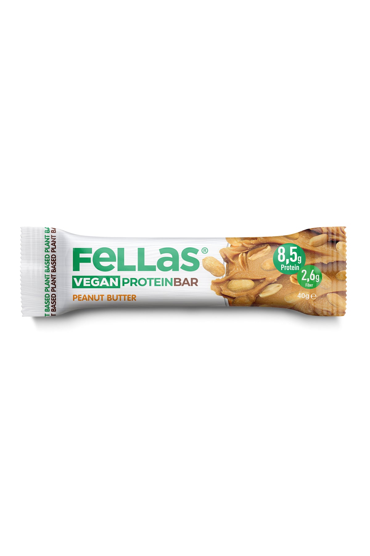 Vegan Protein Bar - Yer Fıstığı Ezmeli (40 g) x 12 Adet