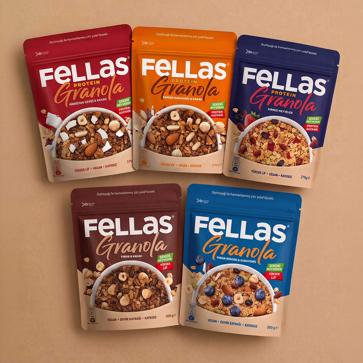 Granola 5'li Süper Paket