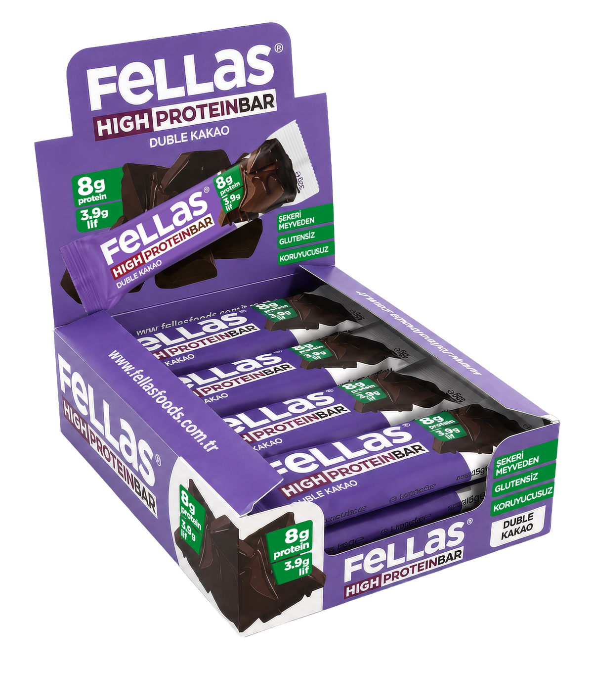 Protein Bar - Duble Kakaolu (32 g) x 12 Adet