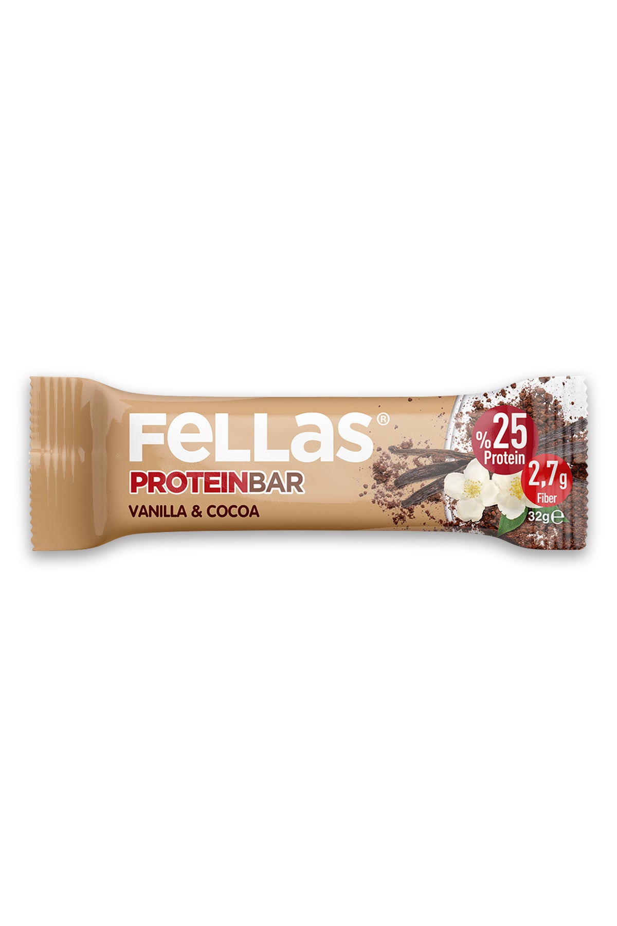 Protein Bar - Vanilyalı ve Kakaolu (32 g) x 12 Adet