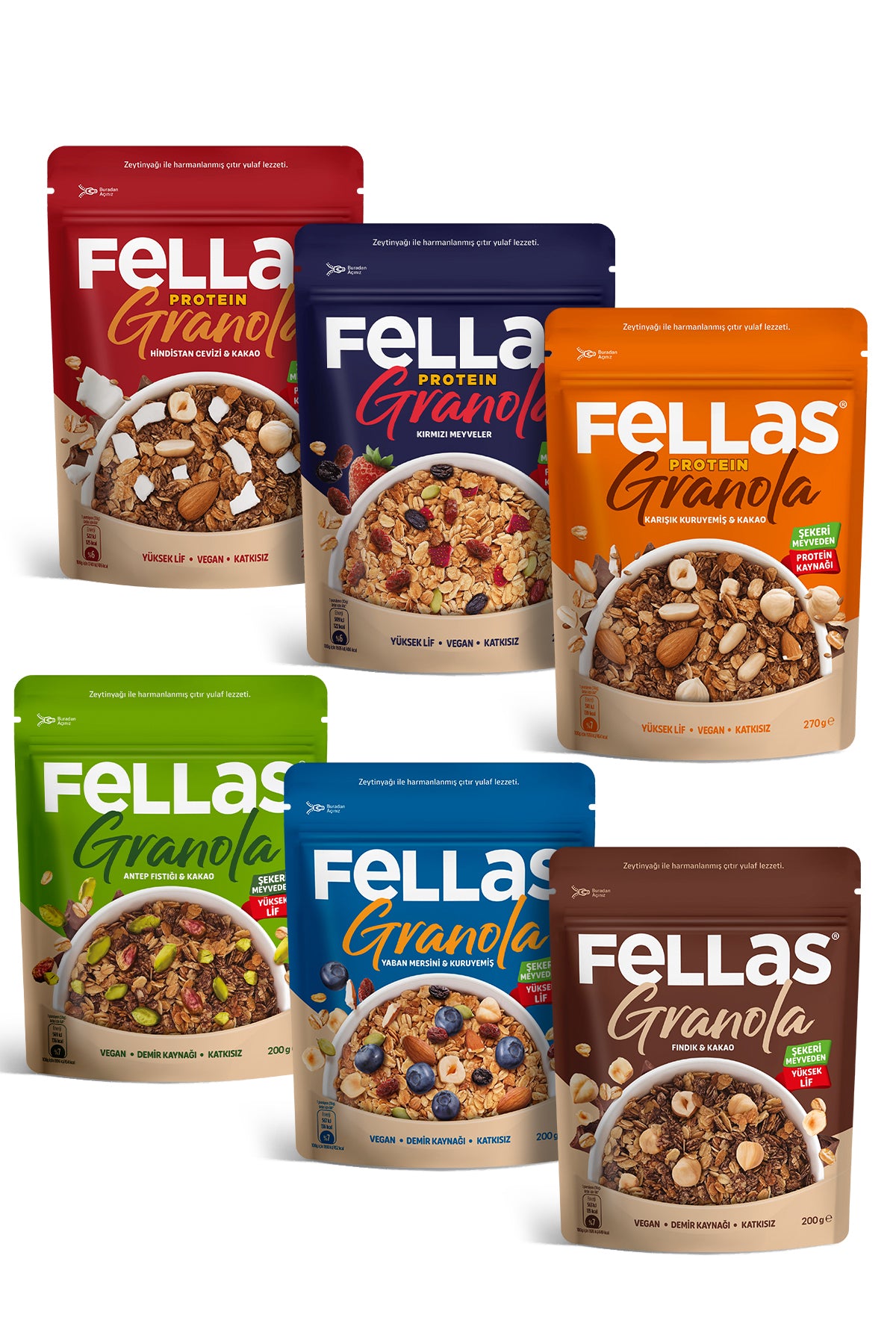 Granola 6'lı Süper Paket