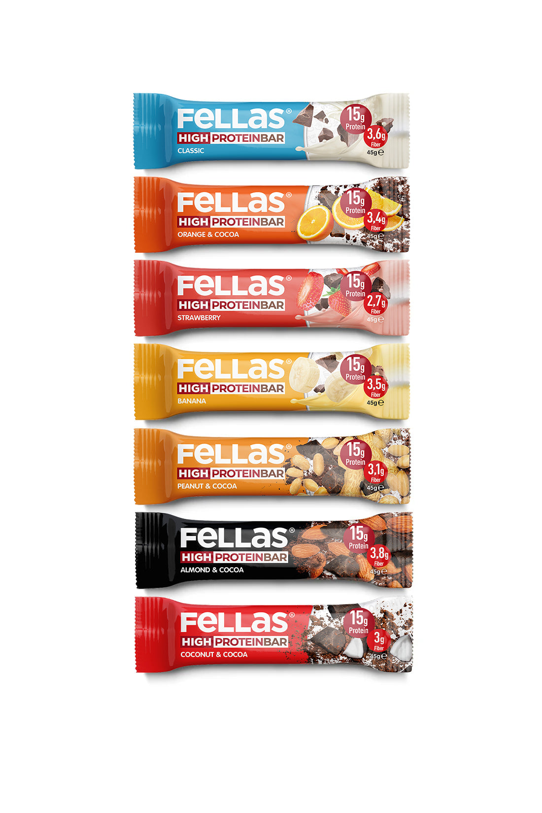 Yüksek Protein Bar Süper Karma Kutu - 24 Adet