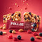 Kırmızı Meyveli Kuruyemiş Bar (30 g) x 12 Adet