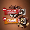 Yüksek Protein Bar (45 g) Süper İkili Kutu - 24 Adet (Yer Fıstıklı x 12 + Hindistan Cevizli x 12)