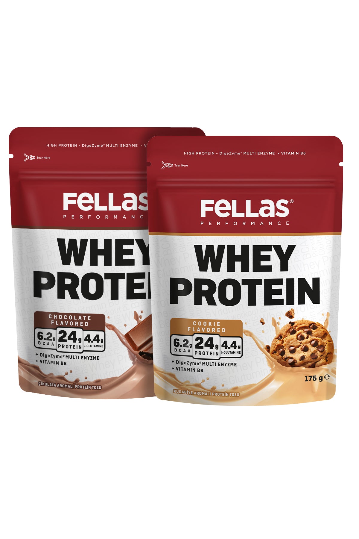 Whey Protein Tozu 2'li Deneme Paketi (175g x 2)