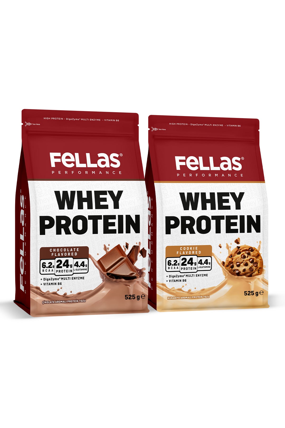 Whey Protein Tozu 2'li Deneme Paketi (525g x 2)