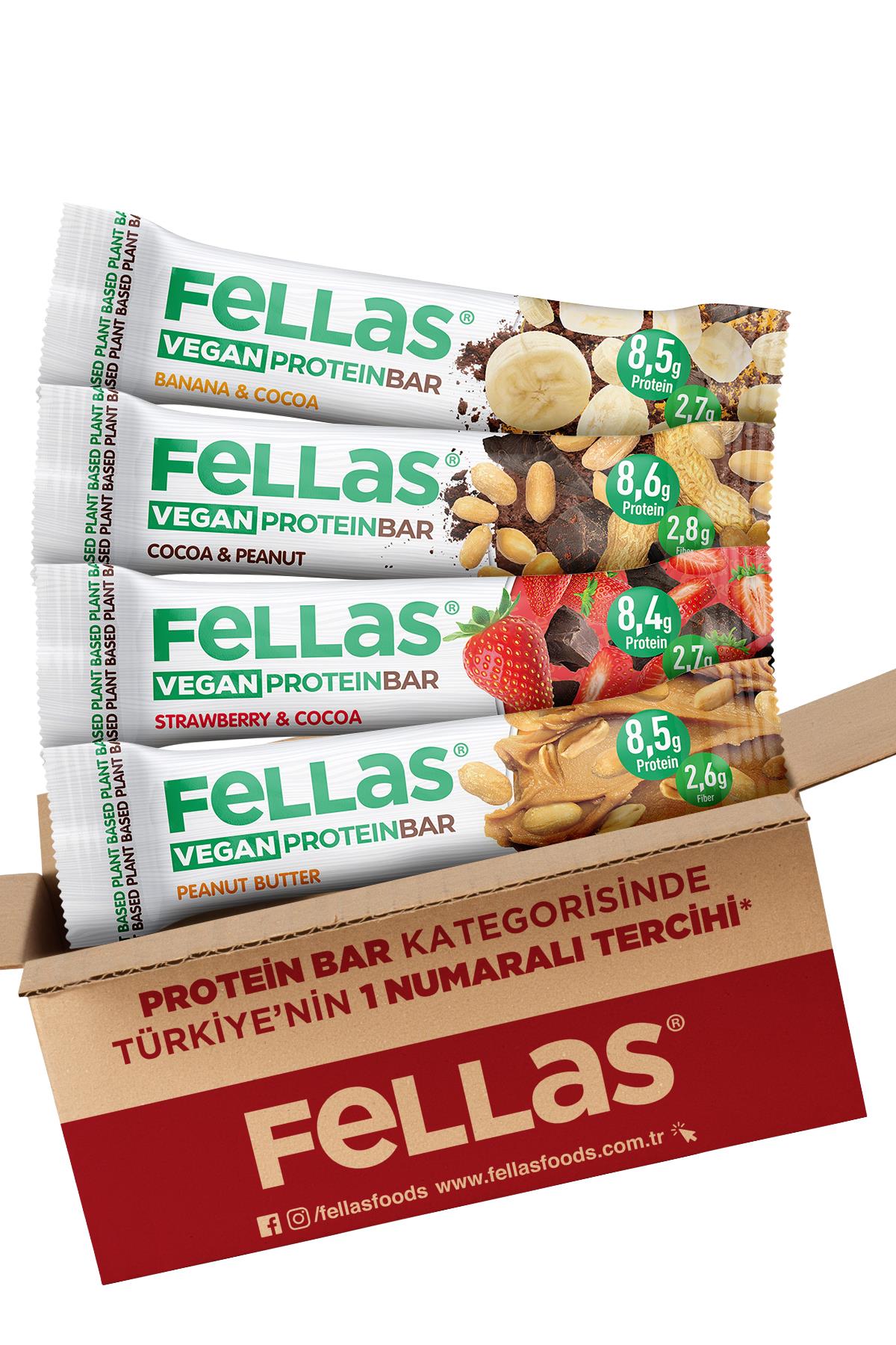 Vegan Protein Bar 4'lü Deneme Paketi