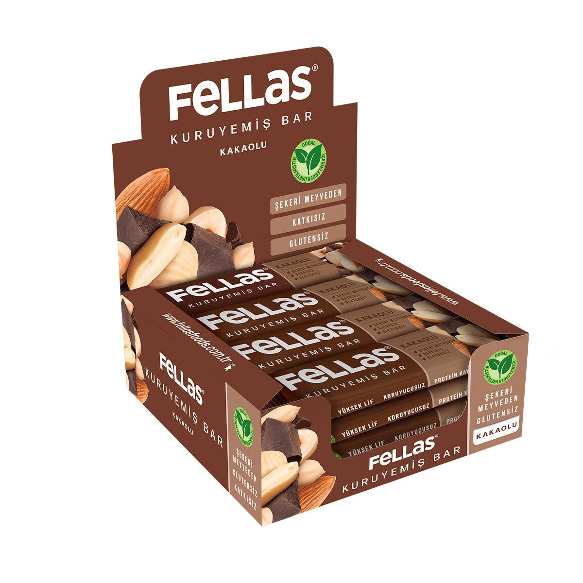 Kakaolu Kuruyemiş Bar (30 g) x 12 Adet