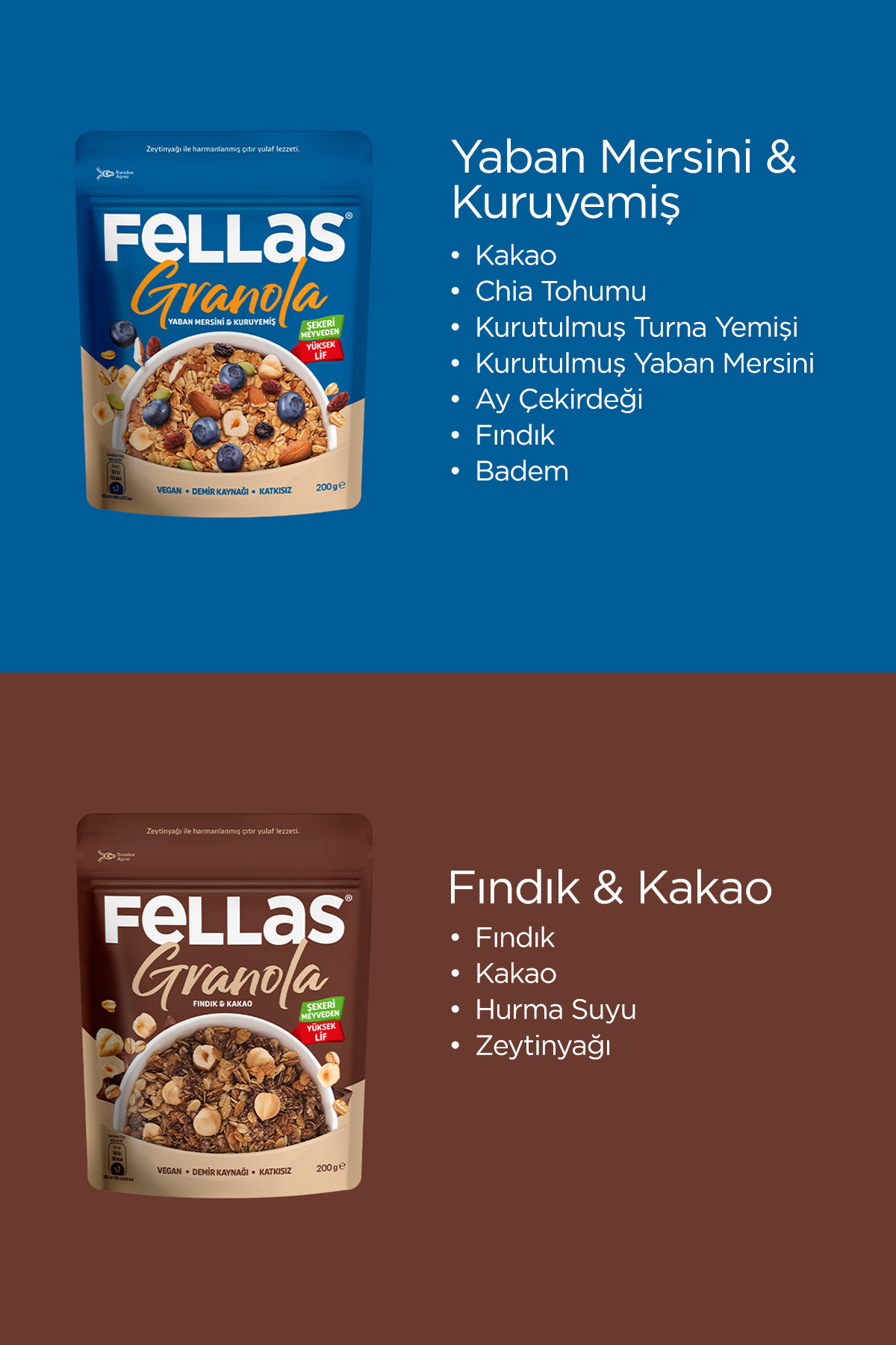 Granola 5'li Süper Paket