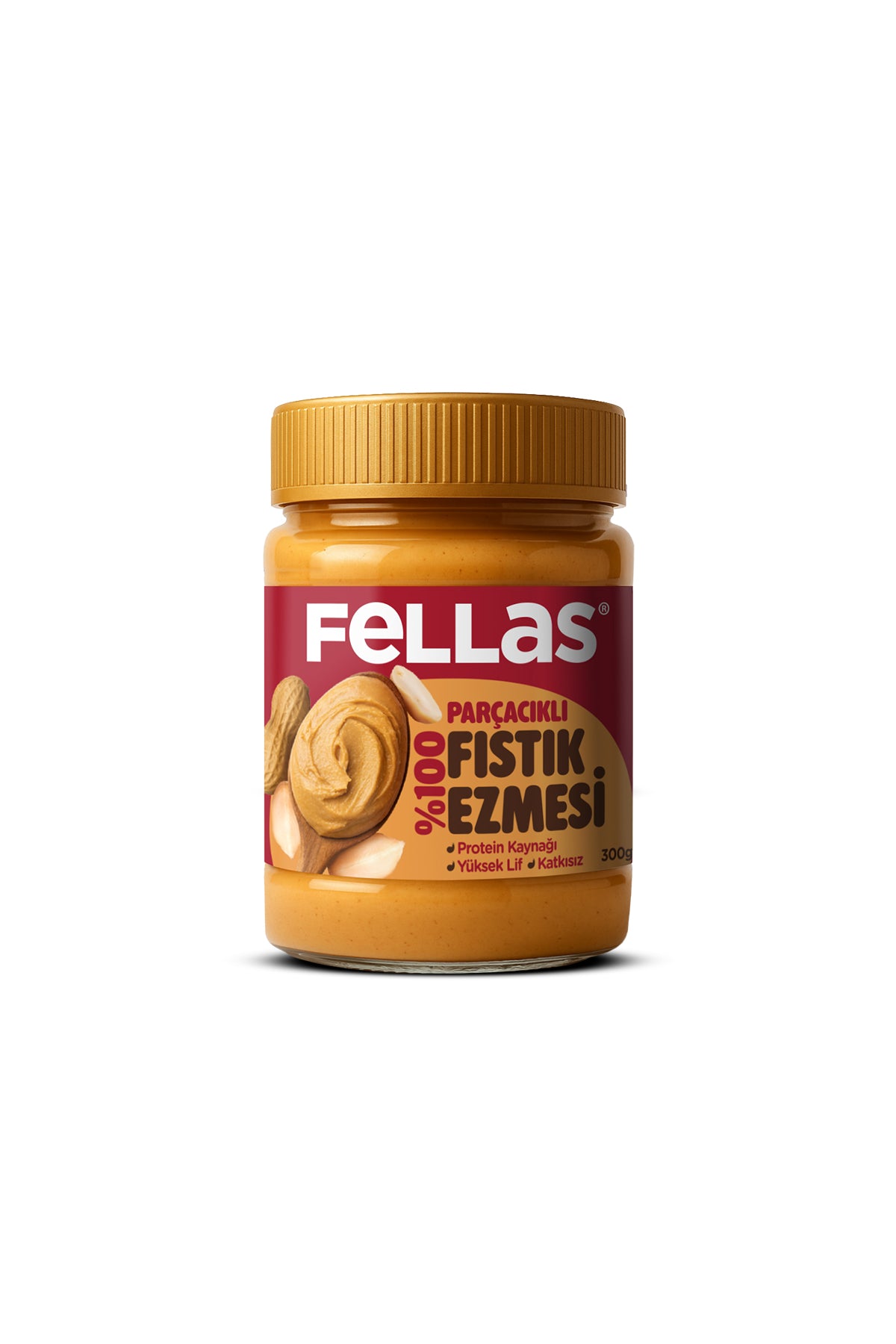 %100 Fıstık Ezmesi (300 g)