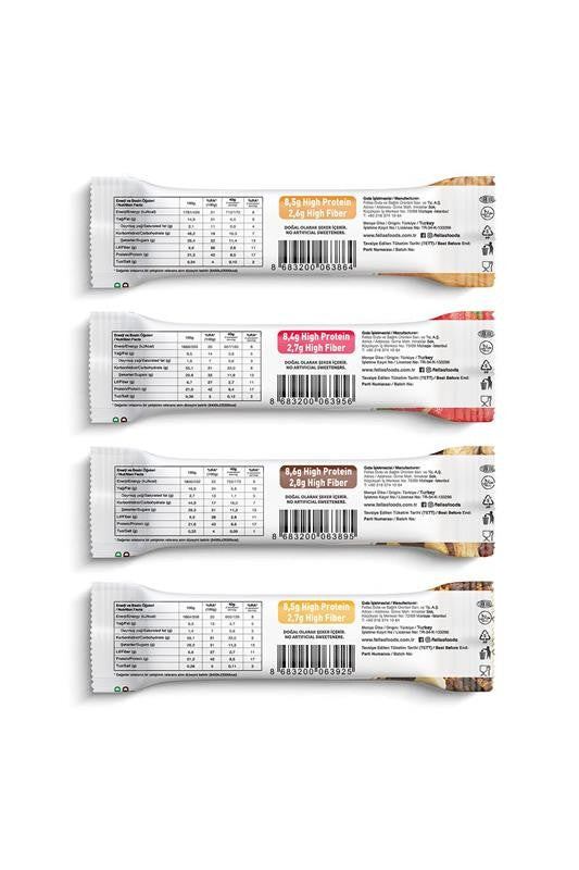 Vegan Protein Bar 4'lü Deneme Paketi